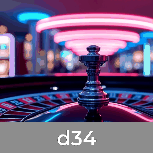 d34: Jogos de Slots - Jackpot Alto, Mesa - Estratégia Avançada, Live Dealer - Imersão Total